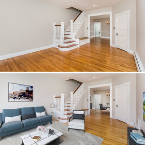 virtual staging before and after